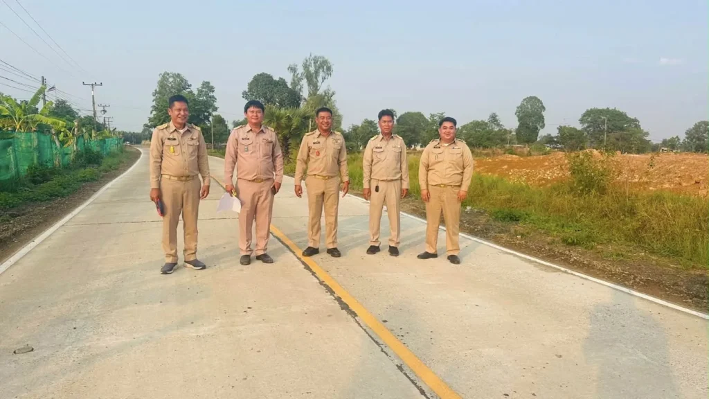 อบจ.อุบลฯ เร่งตรวจรับ 14 โครงการถนน ยกระดับโครงสร้างพื้นฐาน เชื่อมโยงการเดินทาง–หนุนเศรษฐกิจพื้นที่