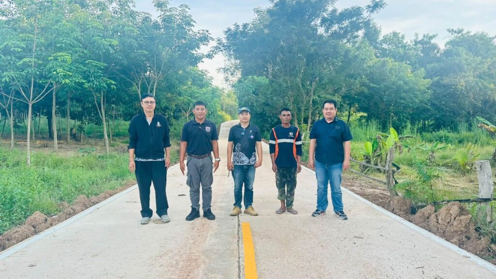 อบจ.อุบลฯ ลงพื้นที่ตรวจรับงานโครงการก่อสร้างโครงสร้างพื้นฐาน 4 โครงการ